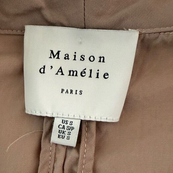 Maison d’Amelie open front blazer in Light Pink - Women’s US S - Picture 5 of 6